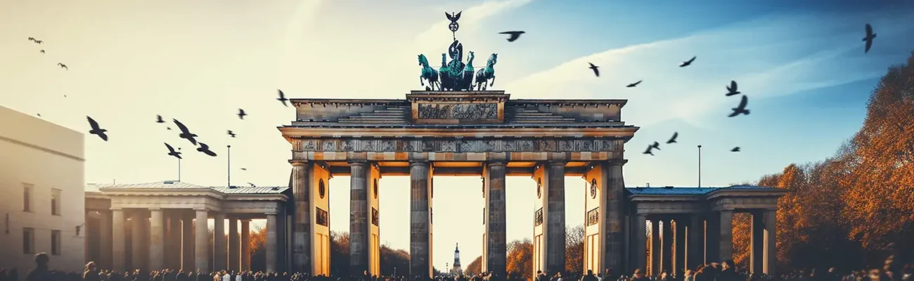 City illustration for the VAT in Germany guide