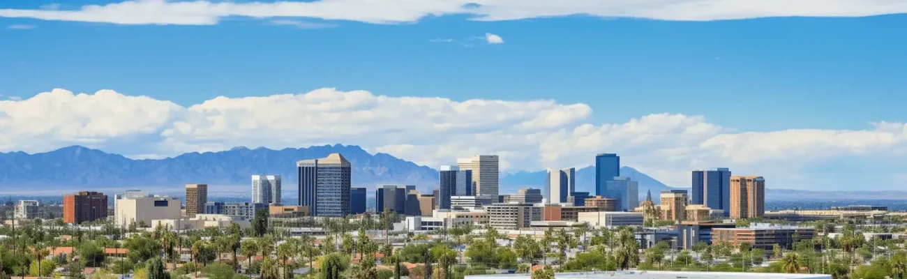 City illustration for the sales tax in Arizona guide