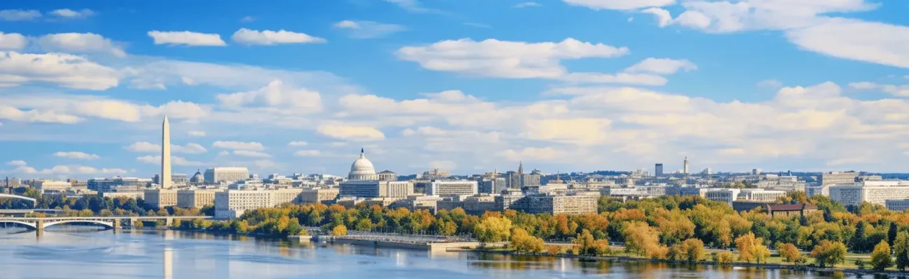 City illustration for the Washington sales tax guide